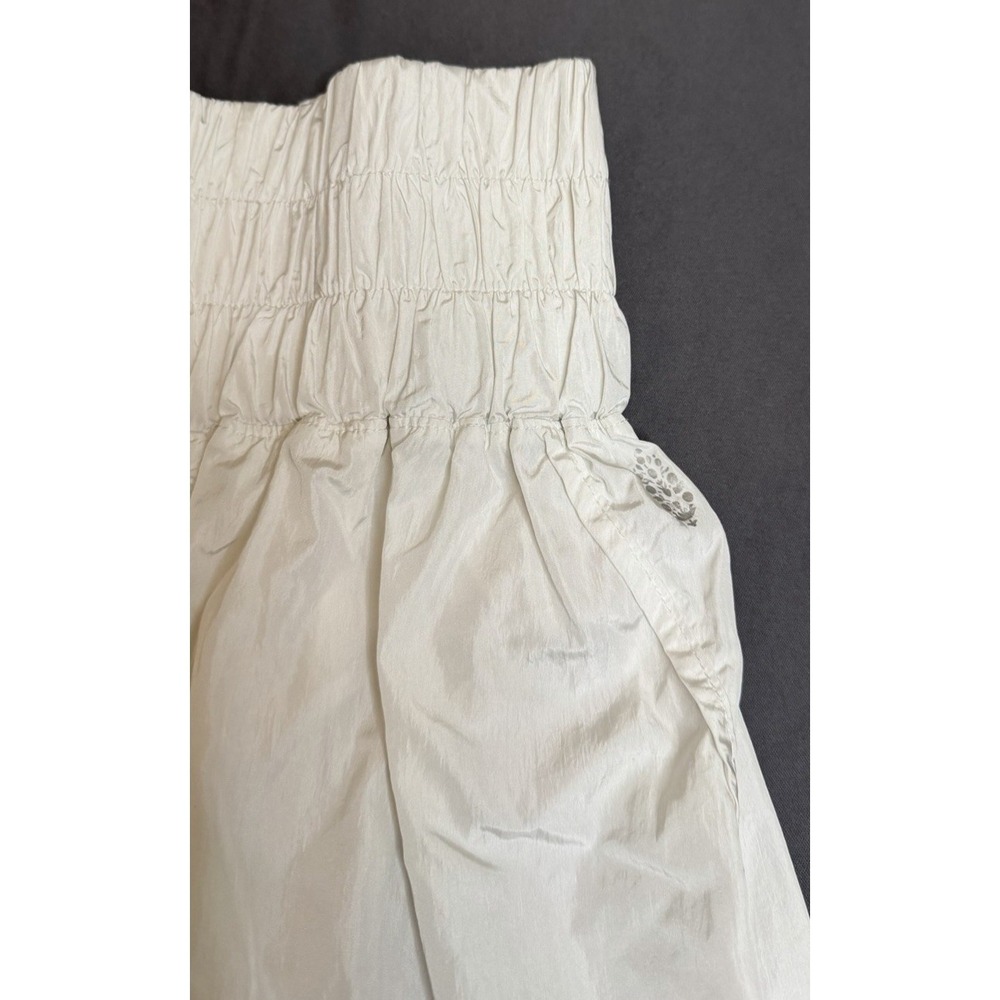 Free People FP Movement Shorts Womens Small White The Way Home High Waist Boho - Picture 2 of 8